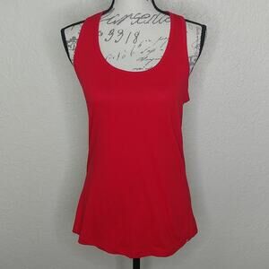 Red Racerback Tank Top